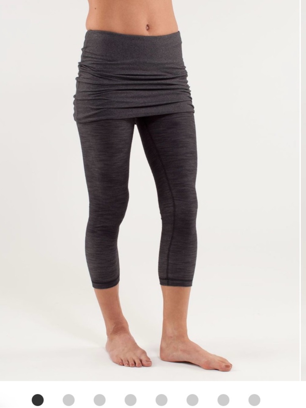 Lululemon Yin To You Crop
Black